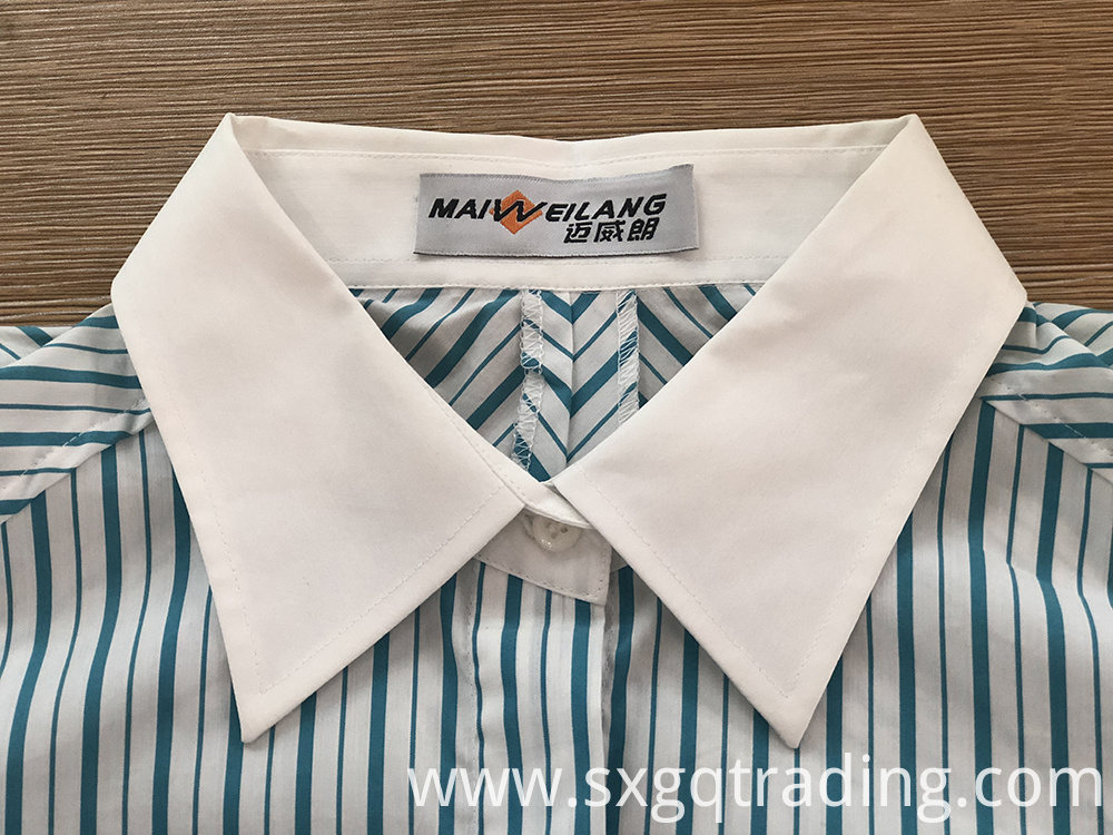 contrast collar female shirt contrast collar female shirt
